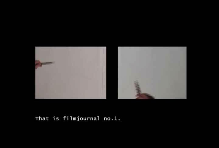 Journal No. 1